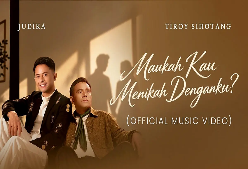 Lirik lagu Judika Ft. Tiroy Sihotang – Maukah Kau Menikah Denganku ?