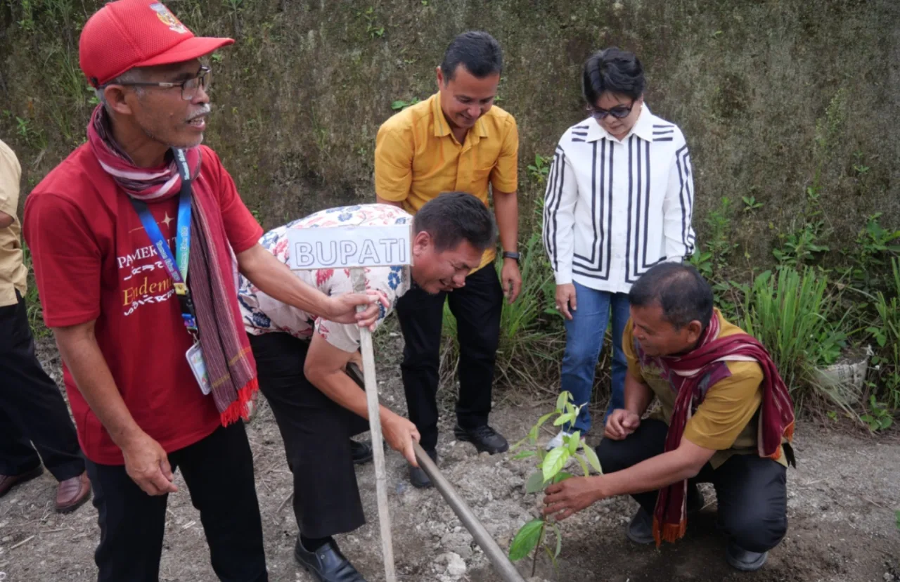 Cegah Kepunahan Tanaman Endemik Toba, Pameran Toba-I Gelar Aksi Pelestarian